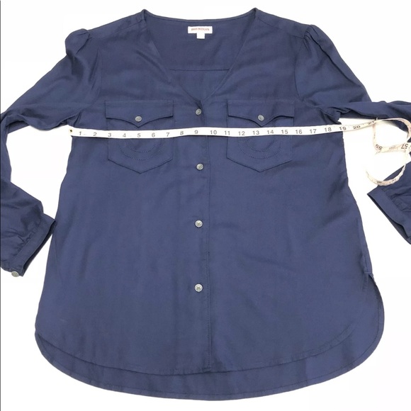 True Religion Western Button Front Shirt V-Neck - Picture 5 of 7